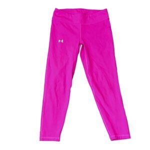 Under Armour Leggings Pink Girl's Size M